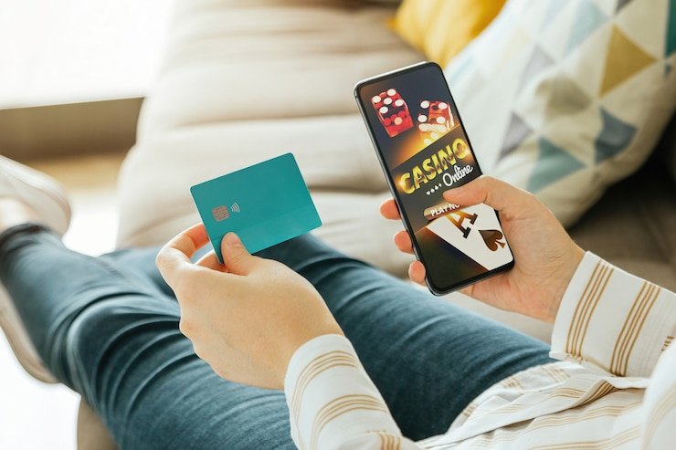 Tampilan antarmuka Sugar Rush di aplikasi mobile pandawa777 dengan simbol permainan yang berwarna-warni